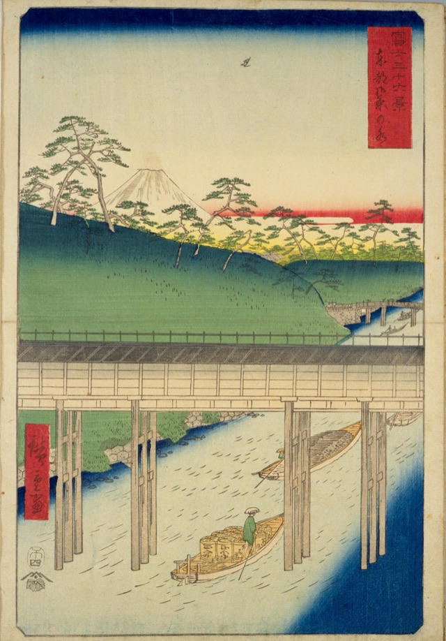 東都御茶の水（歌川廣重）