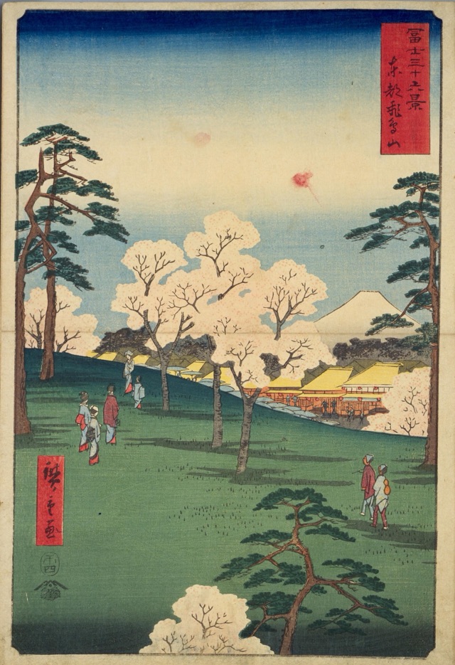 東都飛鳥山（歌川廣重）