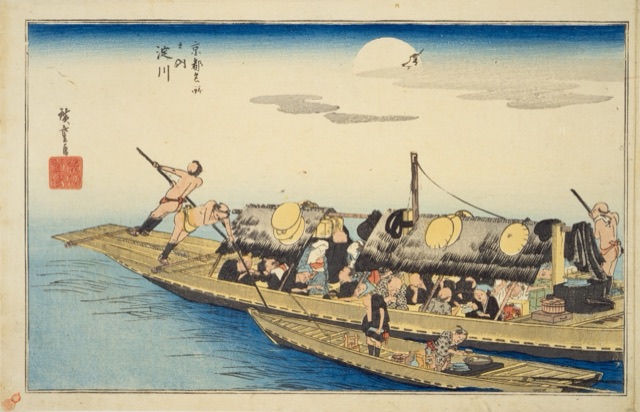 淀川（歌川廣重）