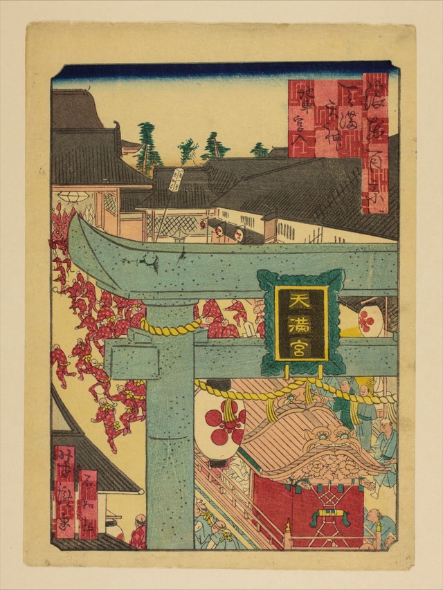 天満天神地車宮入（里の家芳瀧）