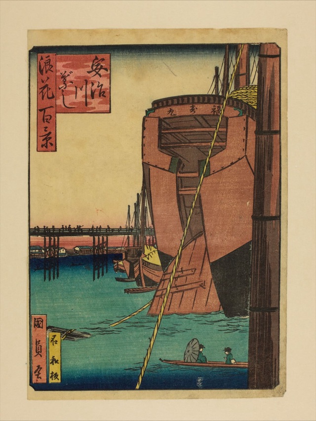安治川ばし（歌川國員）