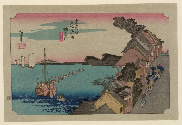 神奈川 台之景（歌川廣重）