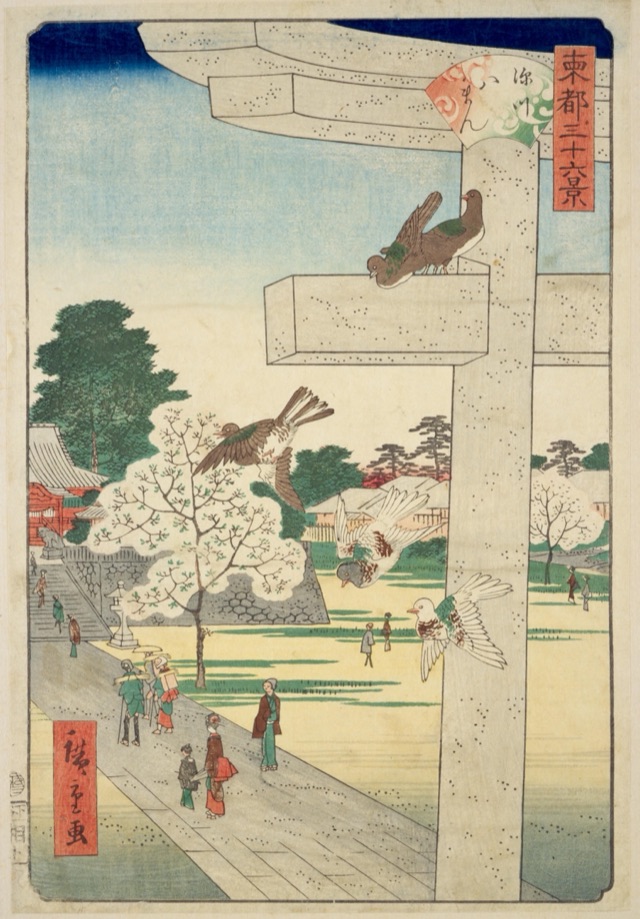 深川八まん（二代歌川廣重）