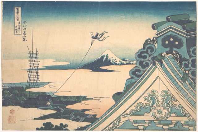 東都浅艸本願寺(葛飾北齋)